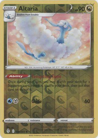 106/203 Altaria RH - Evolving Skies - Volution Cards and Collectables