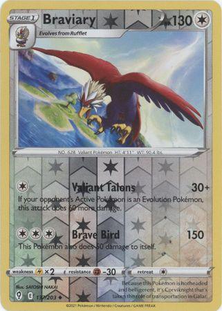 137/203 Braviary RH - Evolving Skies - Volution Cards and Collectables