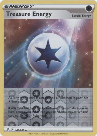 165/203 Treasure Energy RH - Evolving Skies - Volution Cards and Collectables