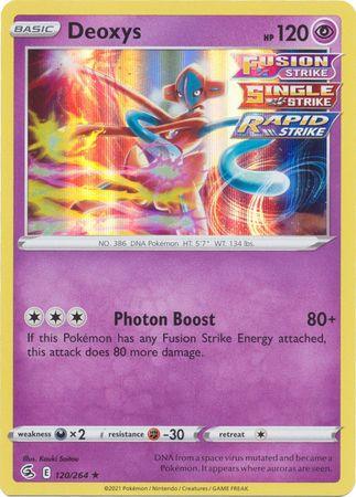 120/264 Deoxys - Fusion Strike - Volution Cards and Collectables