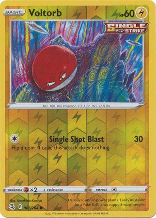 087/264 Voltorb RH - Fusion Strike - Volution Cards and Collectables