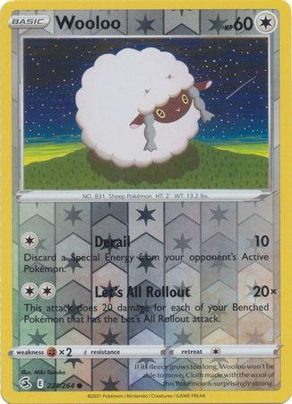 221/264 Wooloo RH - Fusion Strike - Volution Cards and Collectables