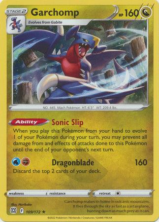 109/172 Garchomp - Brilliant Stars - Volution Cards and Collectables