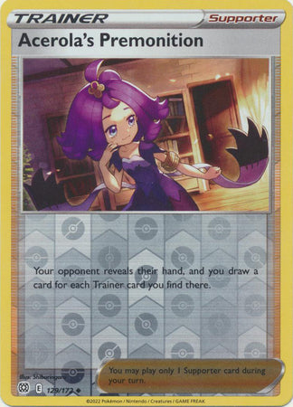 129/172 Acerola's Premonition RH - Brilliant Stars