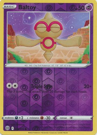 058/172 Baltoy RH - Brilliant Stars - Volution Cards and Collectables