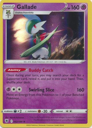 062/189 Gallade - Astral Radiance - Volution Cards and Collectables