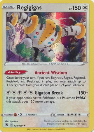 130/189 Regigigas - Astral Radiance - Volution Cards and Collectables