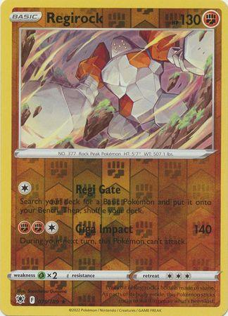 075/189 Regirock RH - Astral Radiance - Volution Cards and Collectables