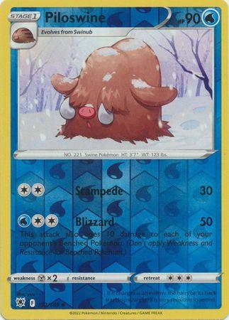 032/189 Piloswine RH - Astral Radiance - Volution Cards and Collectables