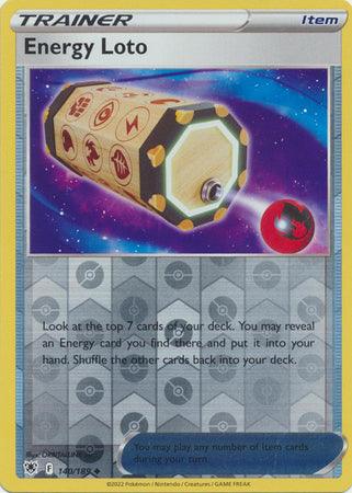 140/189 Energy Lotto RH - Astral Radiance - Volution Cards and Collectables