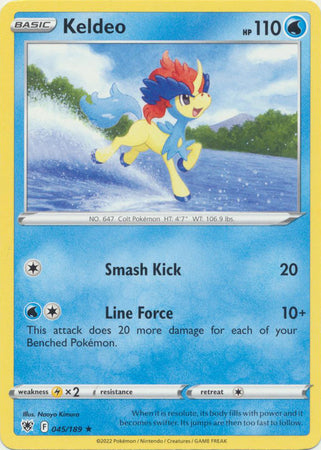 045/189 Keldeo - Non Holo - Astral Radiance