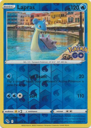 023/078 Lapras RH - Pokemon GO - Volution Cards and Collectables