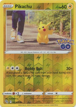 027/078 Pikachu RH - Pokemon GO - Volution Cards and Collectables