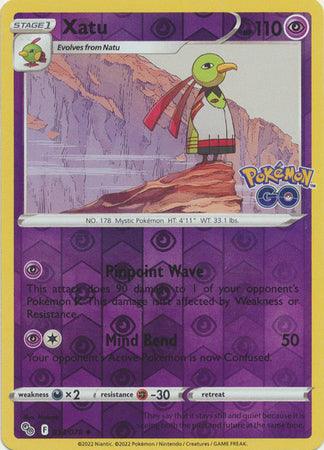 033/078 Xatu RH - Pokemon GO - Volution Cards and Collectables