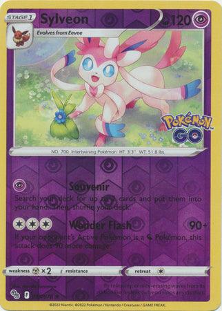 035/078 Sylveon RH - Pokemon GO - Volution Cards and Collectables