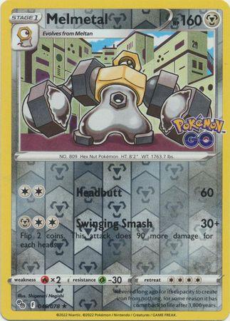 046/078 Melmetal RH - Pokemon GO - Volution Cards and Collectables