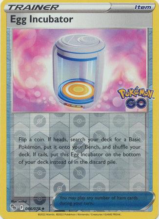 066/078 Egg Incubator RH - Pokemon GO - Volution Cards and Collectables