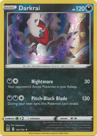 120/196 Darkrai - Lost Origin - Volution Cards and Collectables