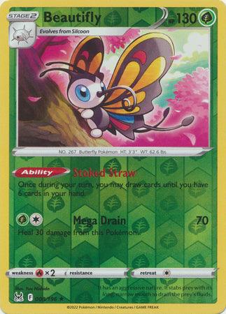 008/196 Beautifly RH - Lost Origin - Volution Cards and Collectables