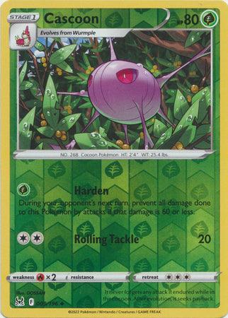 009/196 Cascoon RH - Lost Origin - Volution Cards and Collectables