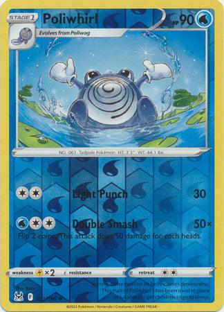 031/196 Poliwhirl RH - Lost Origin - Volution Cards and Collectables