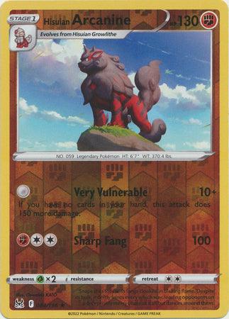 084/196 Hisuian Arcanine RH - Lost Origin - Volution Cards and Collectables