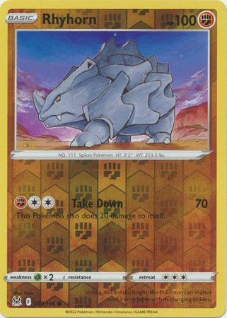 089/196 Rhyhorn RH - Lost Origin - Volution Cards and Collectables