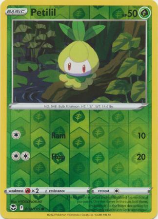 009/195 Petilil RH - Silver Tempest - Volution Cards and Collectables