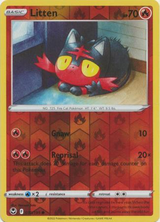 030/195 Litten RH - Silver Tempest - Volution Cards and Collectables