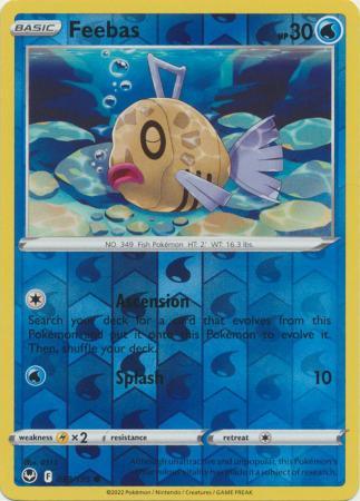 039/195 Feebas RH - Silver Tempest - Volution Cards and Collectables