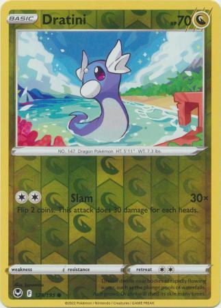 129/195 Dratini RH - Silver Tempest - Volution Cards and Collectables