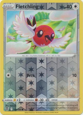 150/195 Fletchling RH - Silver Tempest - Volution Cards and Collectables