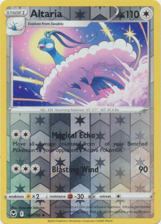 143/195 Altaria RH - Silver Tempest - Volution Cards and Collectables