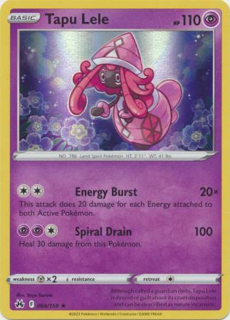 064/159 Tapu Lele - Crown Zenith - Volution Cards and Collectables