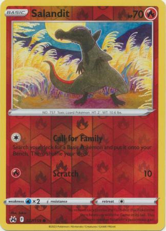 027/159 Salandit RH - Crown Zenith - Volution Cards and Collectables