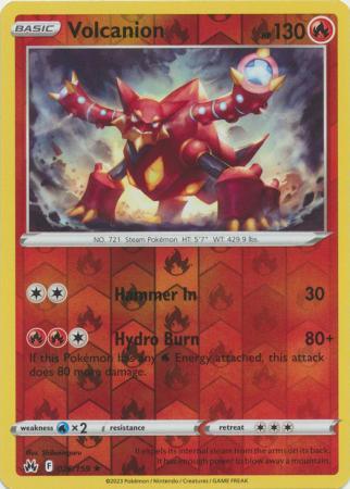 026/159 Volcanion RH - Crown Zenith - Volution Cards and Collectables