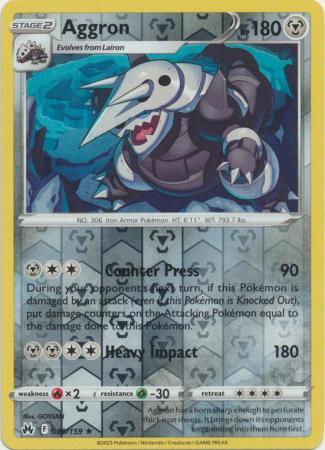 089/159 Aggron RH - Crown Zenith - Volution Cards and Collectables