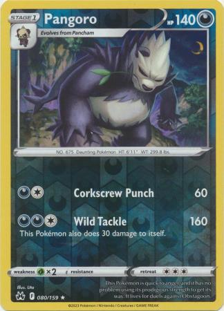 080/159 Pangoro RH - Crown Zenith - Volution Cards and Collectables