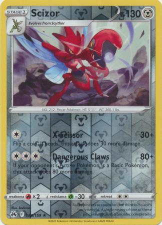 086/159 Scizor RH - Crown Zenith - Volution Cards and Collectables