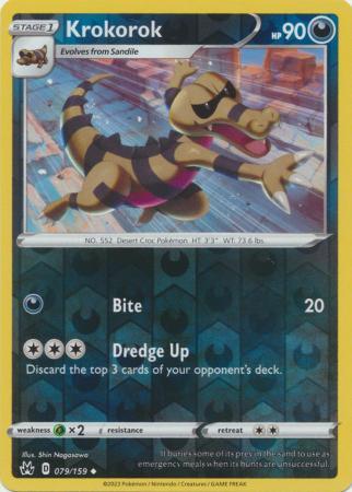 079/159 Krokorok RH - Crown Zenith - Volution Cards and Collectables