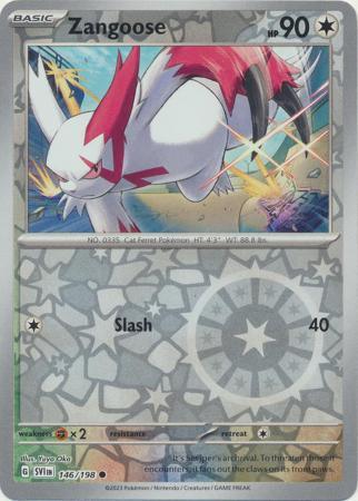 146/198 Zangoose RH - S&V Base - Volution Cards and Collectables