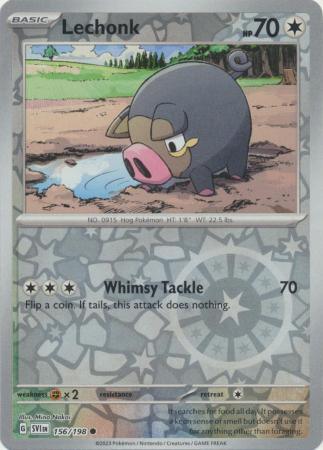 156/198 Lechonk RH - S&V Base - Volution Cards and Collectables