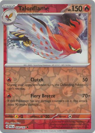 030/193 - Talonflame RH - Paldea Evolved