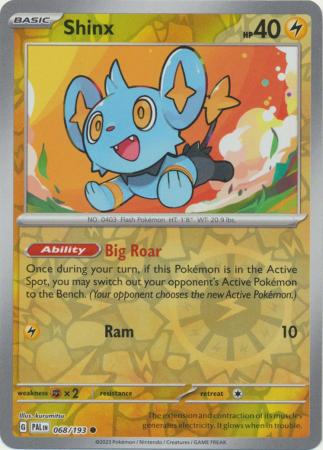 068/193 - Shinx RH - Paldea Evolved