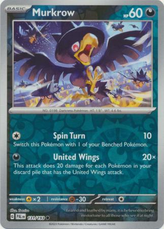 131/193 - Murkrow RH - Paldea Evolved