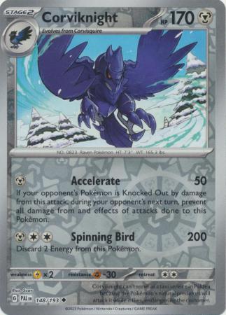 148/193 - Corviknight RH - Paldea Evolved