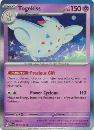 085/197 - Togekiss - Obsidian Flames