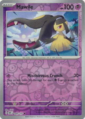 089/197 - Mawile RH - Obsidian Flames