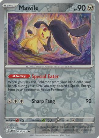 143/197 - Mawile RH - Obsidian Flames