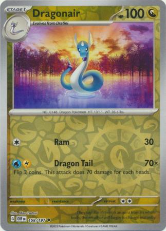 158/197 - Dragonair RH - Obsidian Flames